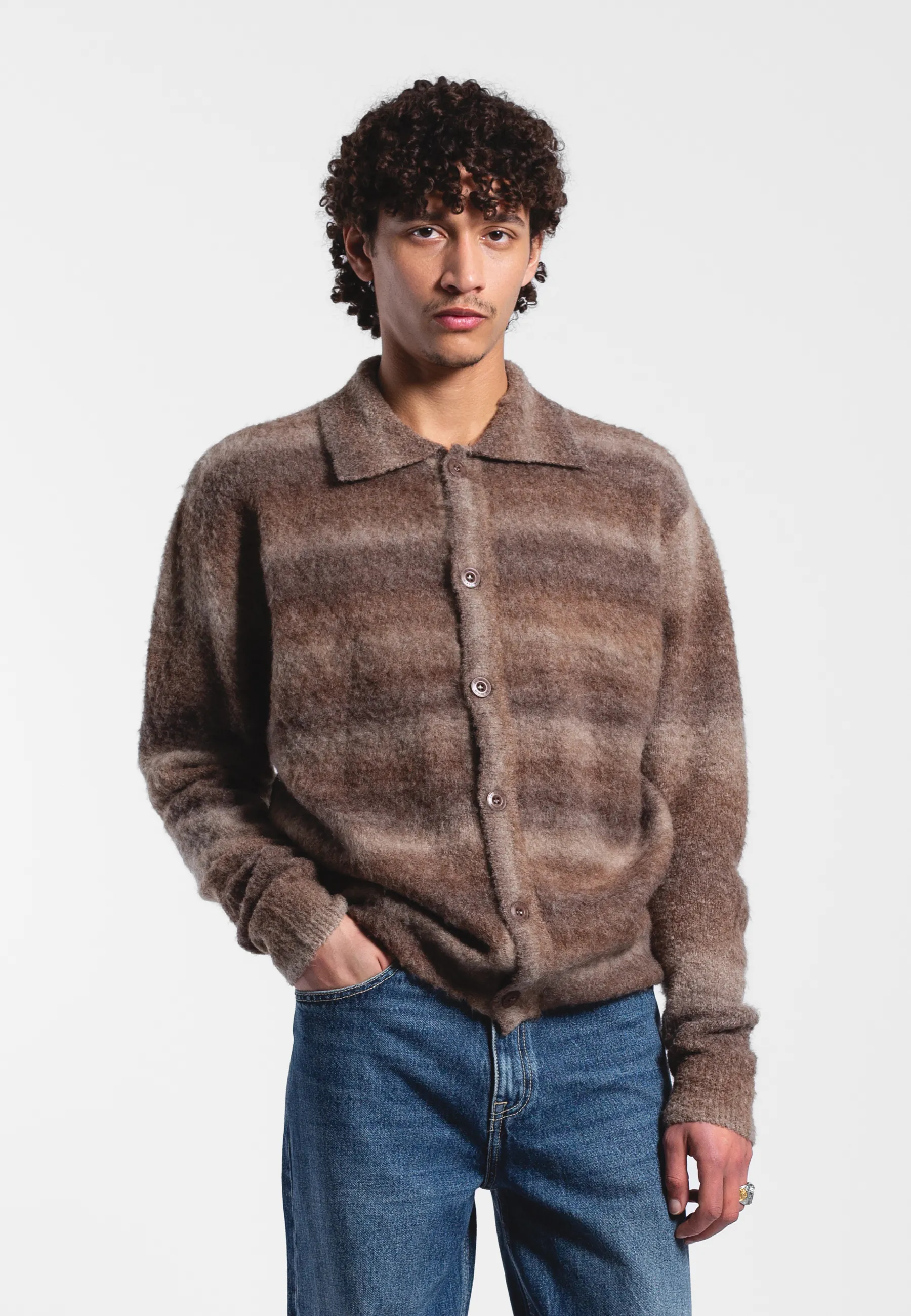 Quillion Sweater - Fade Brown - Image 7