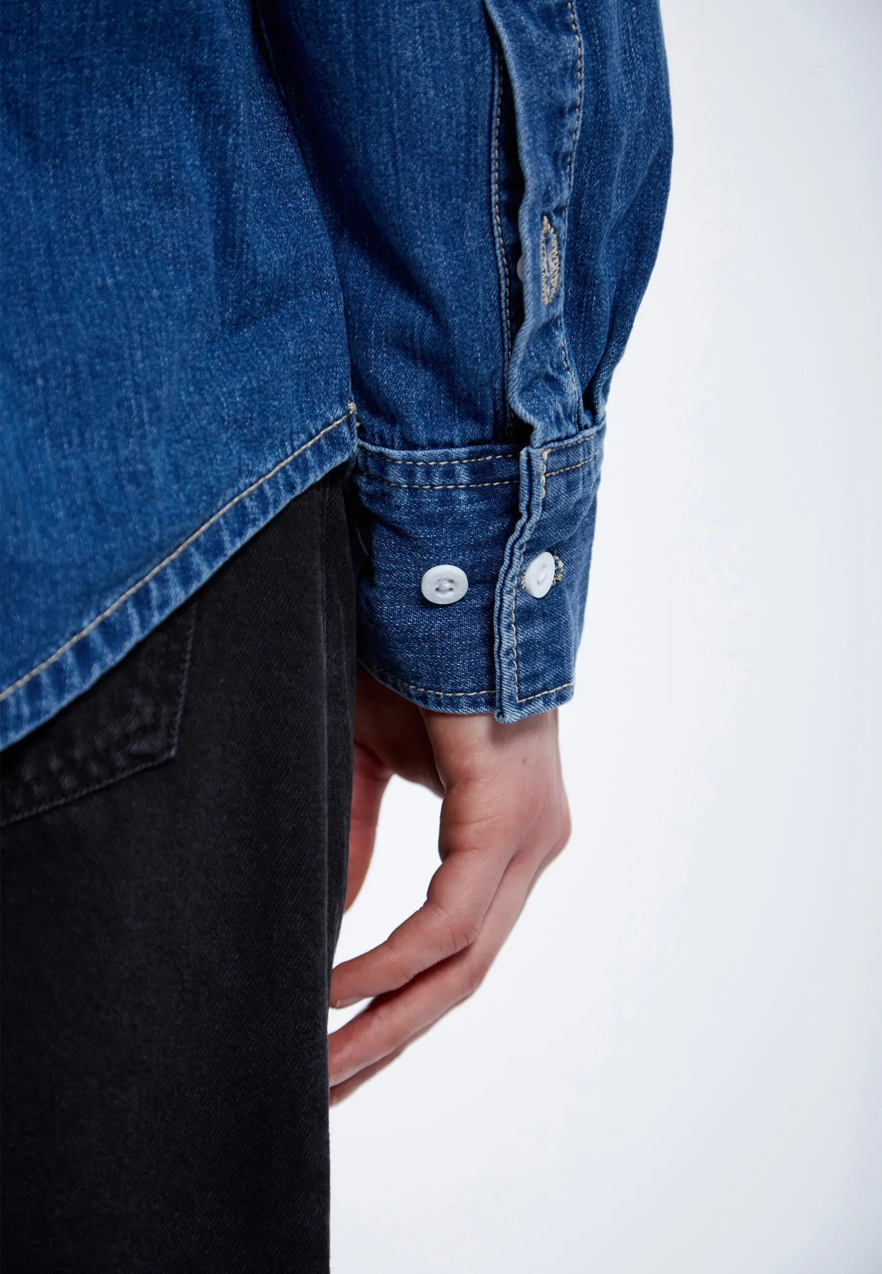 Ray Denim Shirt - Mid Retro - Image 10