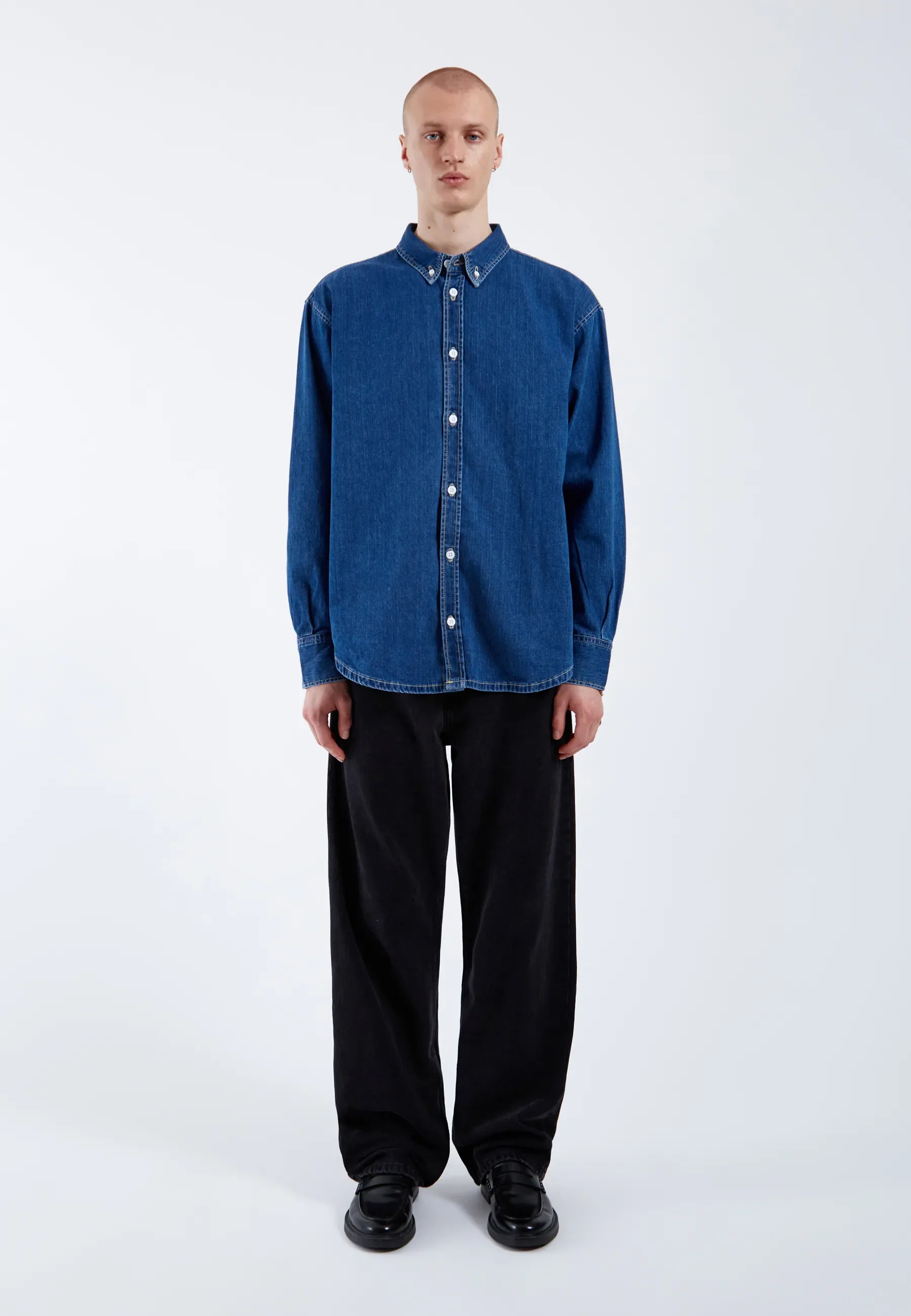 Ray Denim Shirt - Mid Retro - Image 3