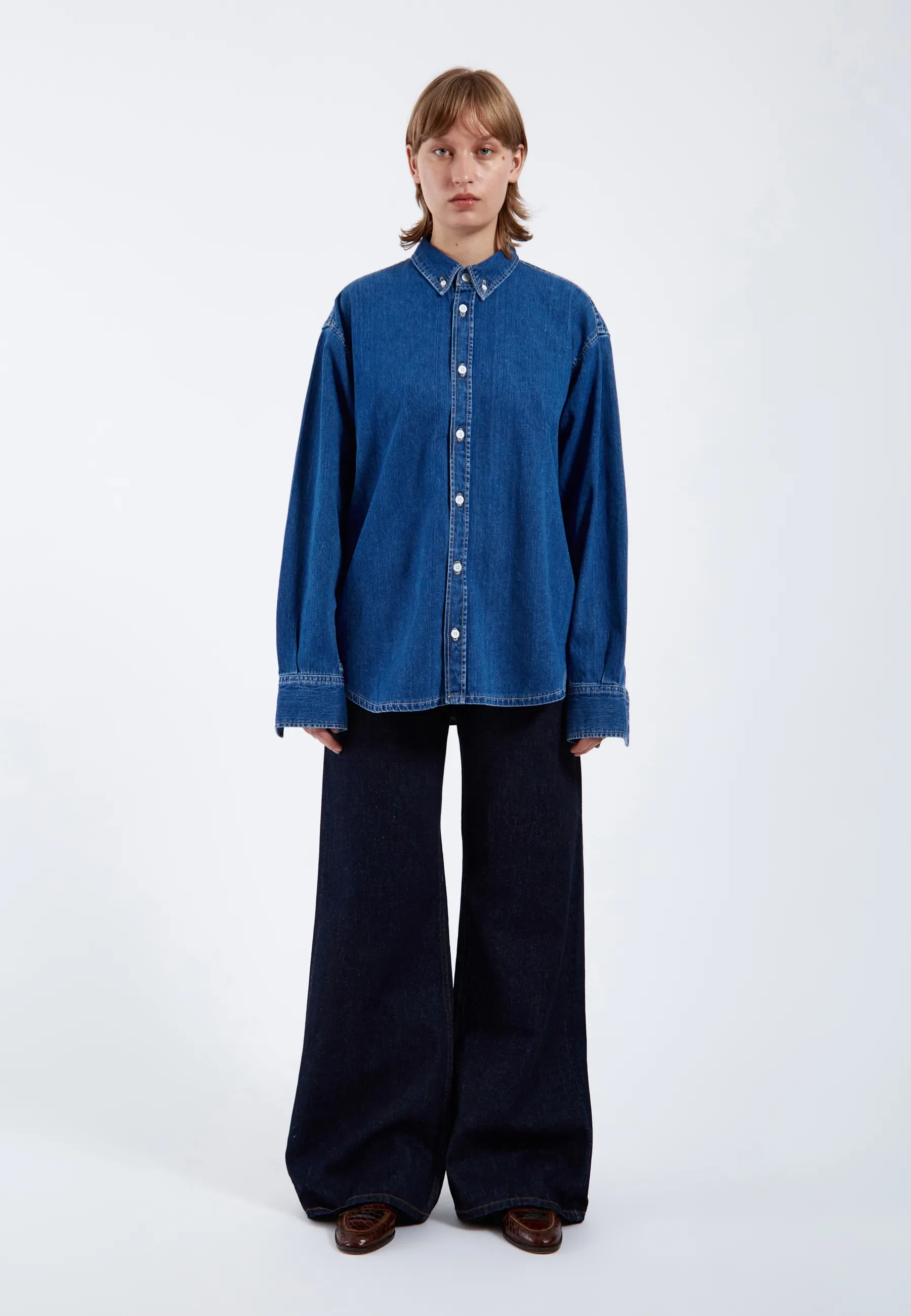 Ray Denim Shirt - Mid Retro - Image 5