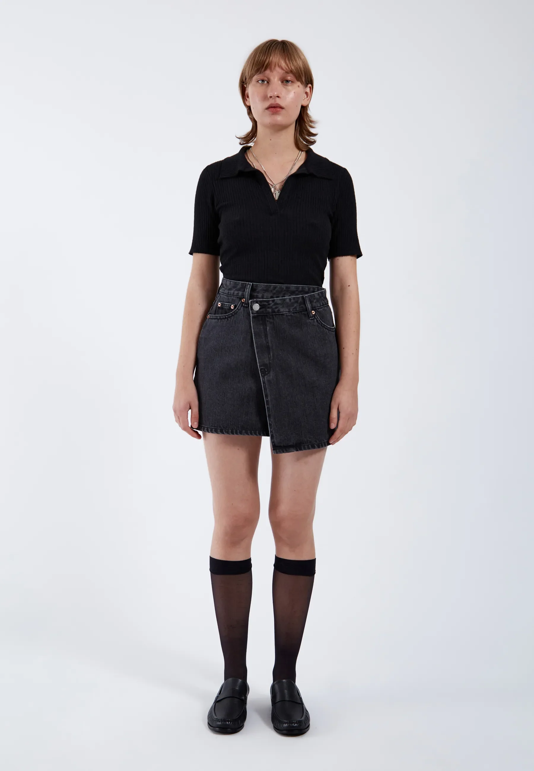 Renay Skirt - Retro Black - Image 3