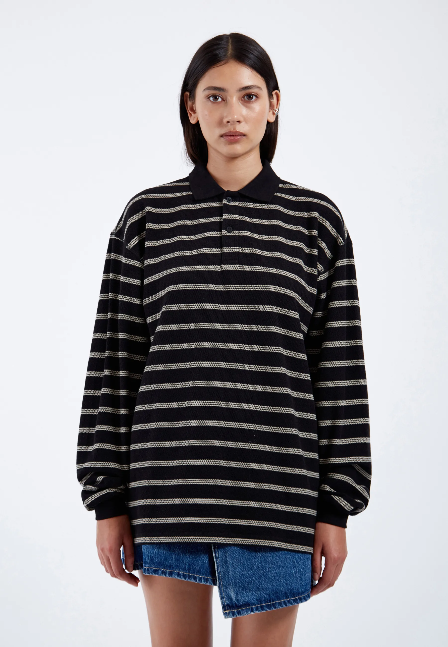 Reno Polo - Black SL Stripe - Image 6