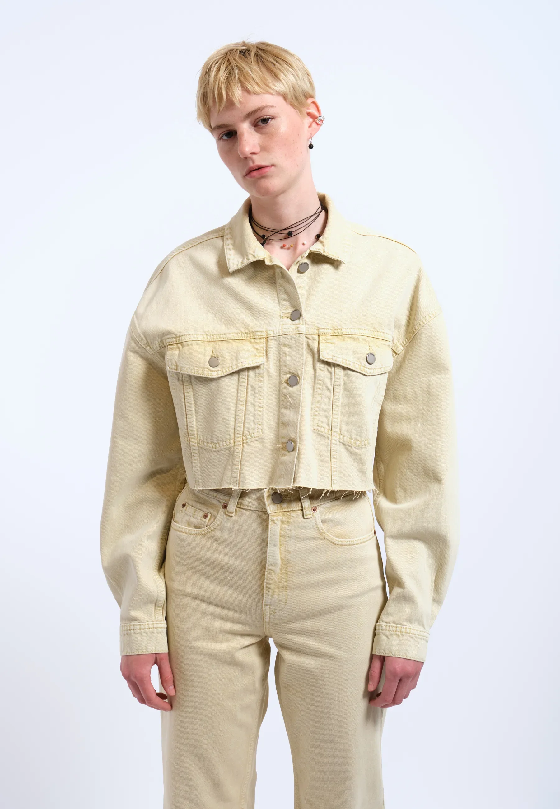 Sandi Jacket - Buff Yellow - Image 5