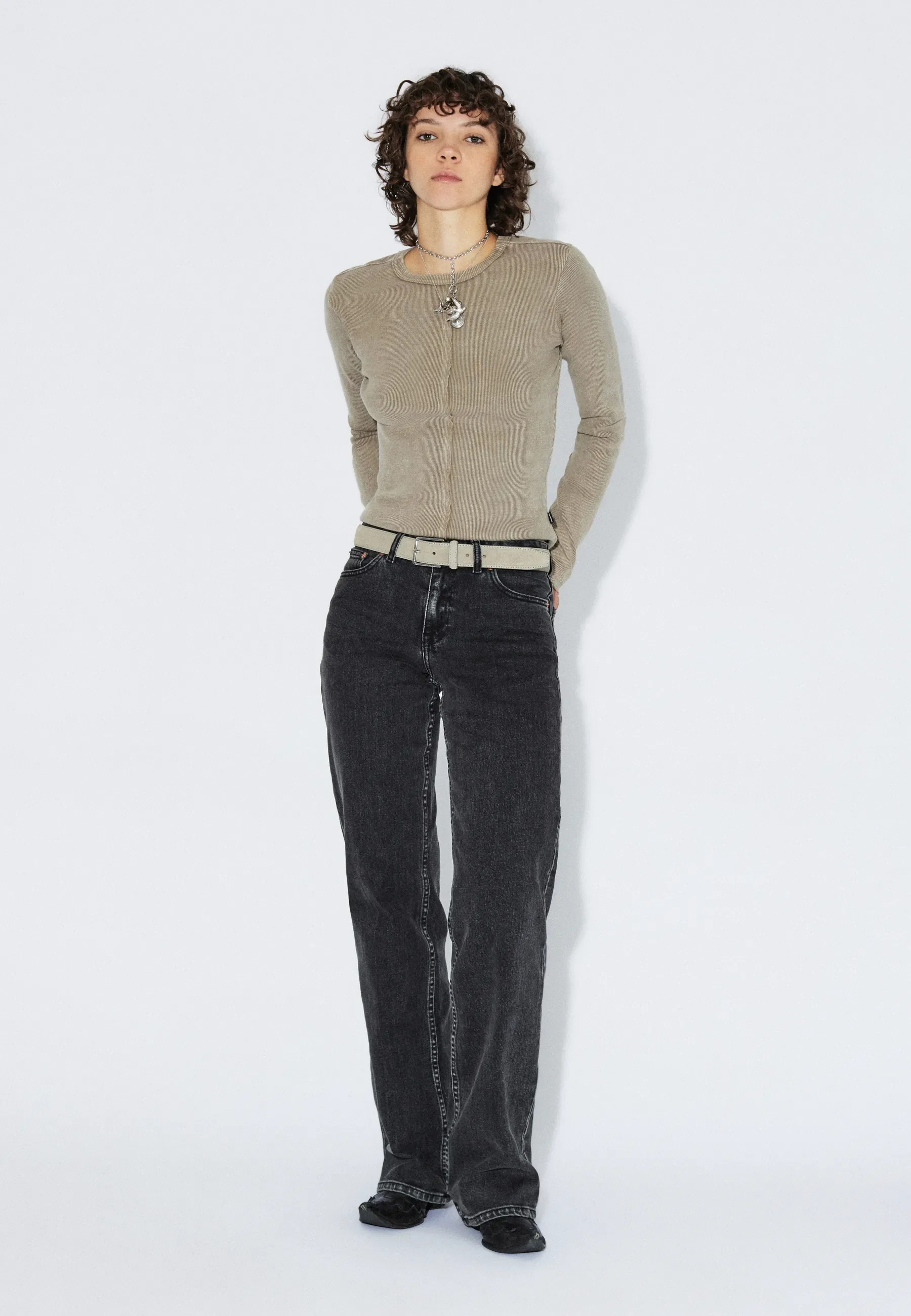 Stella Rib - Washed Khaki - Image 3
