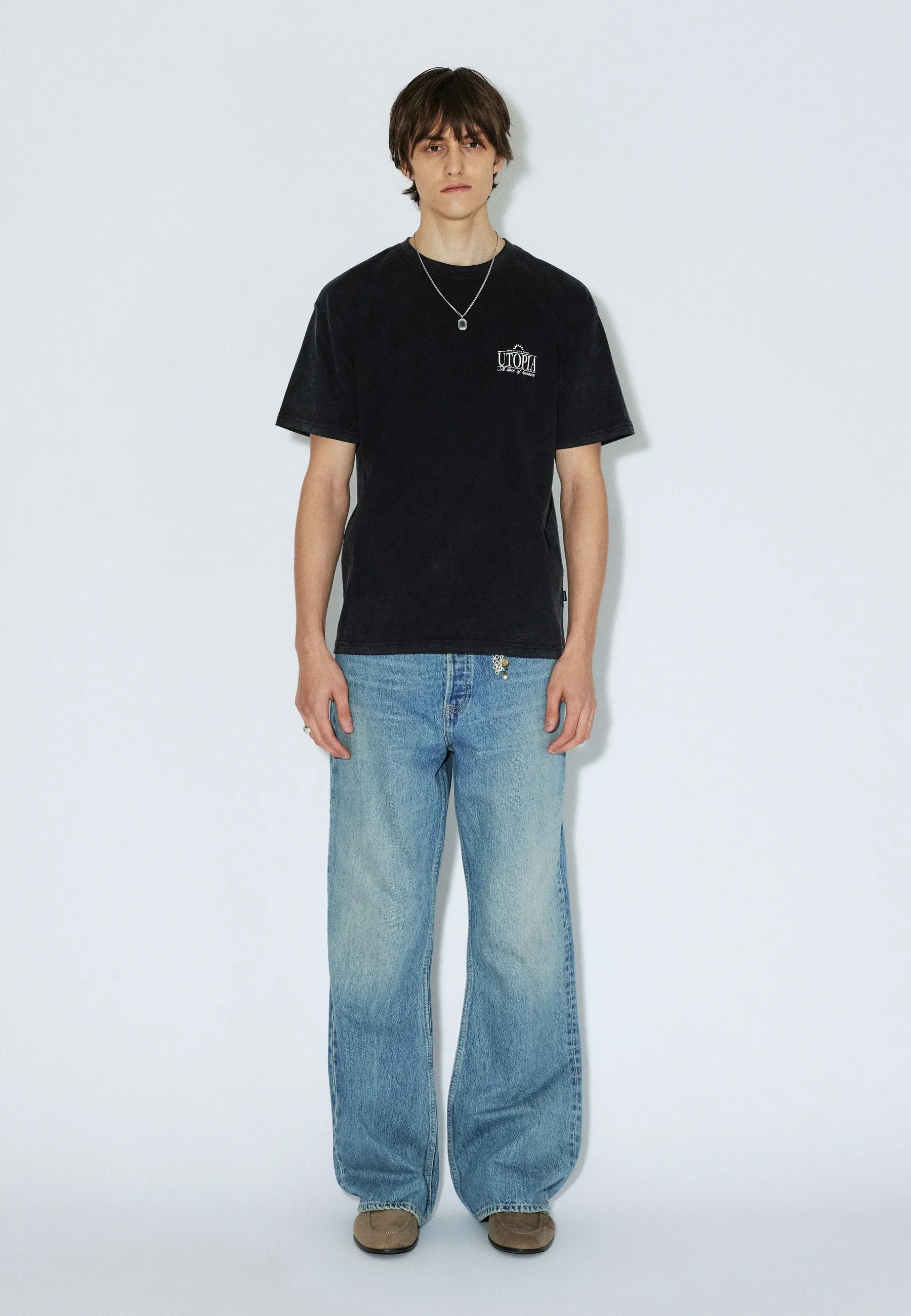 Trooper Tee - Washed Black Utopia - Image 7