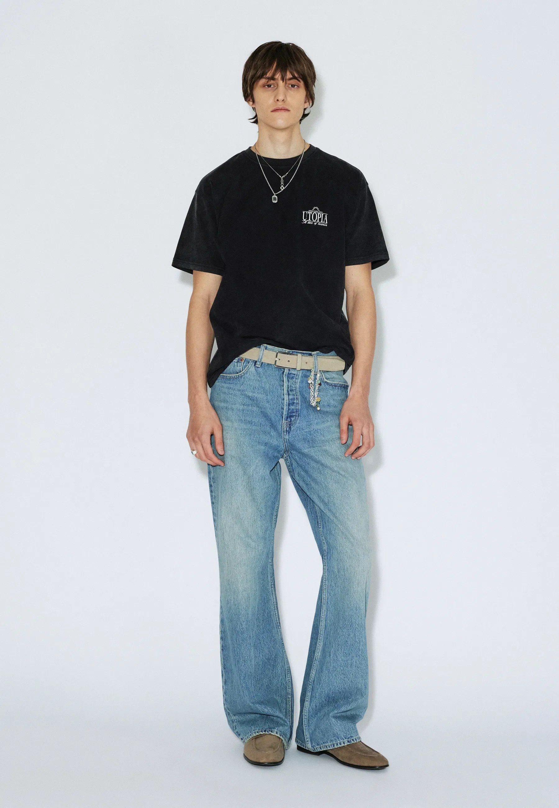 Trooper Tee - Washed Black Utopia - Image 8